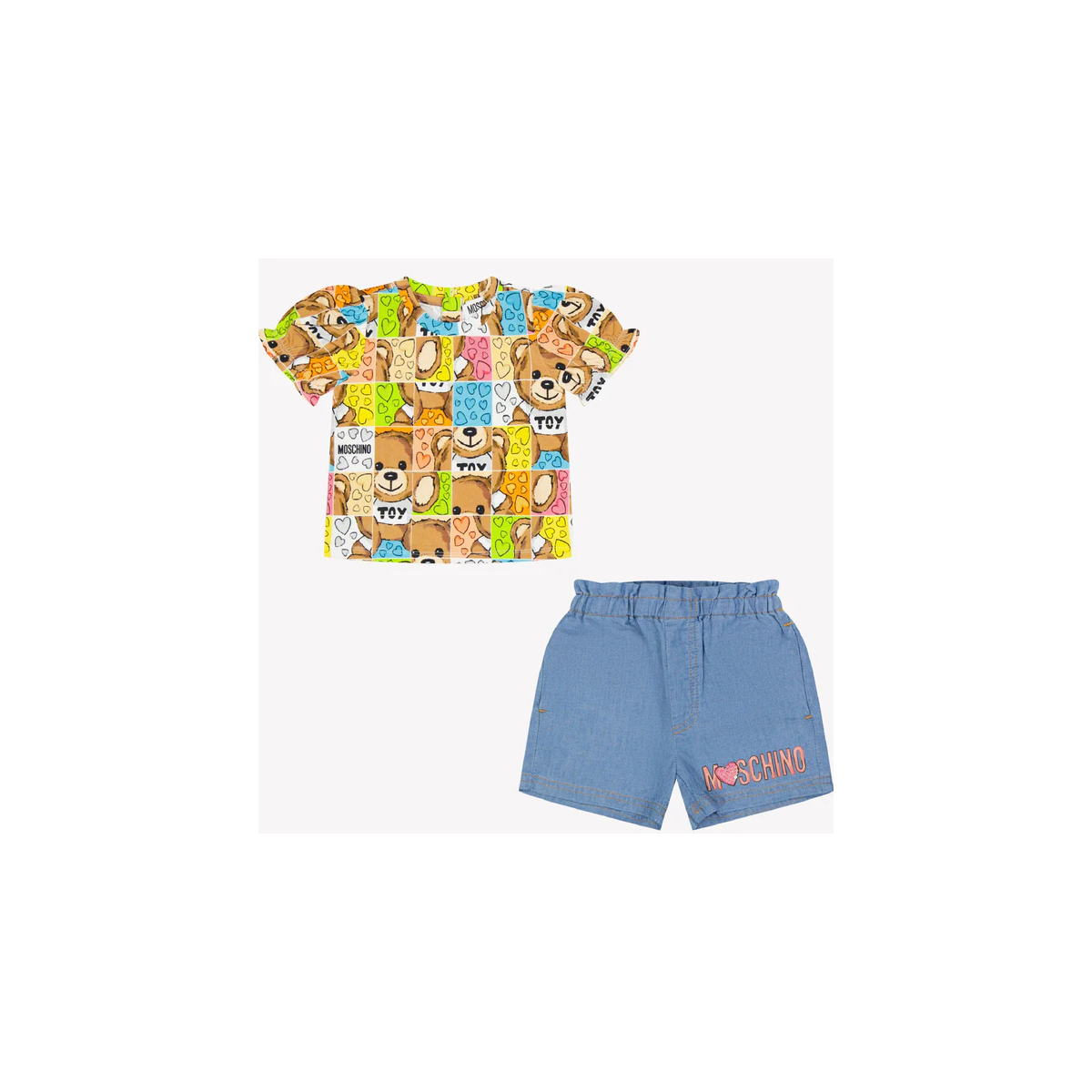 Moschino Teddy Bear Short Set