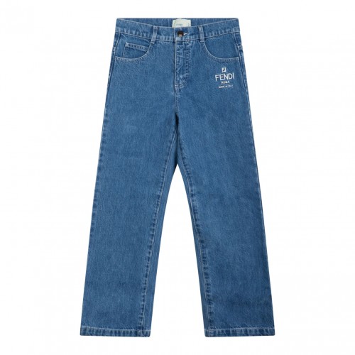 Wash Denim Trousers