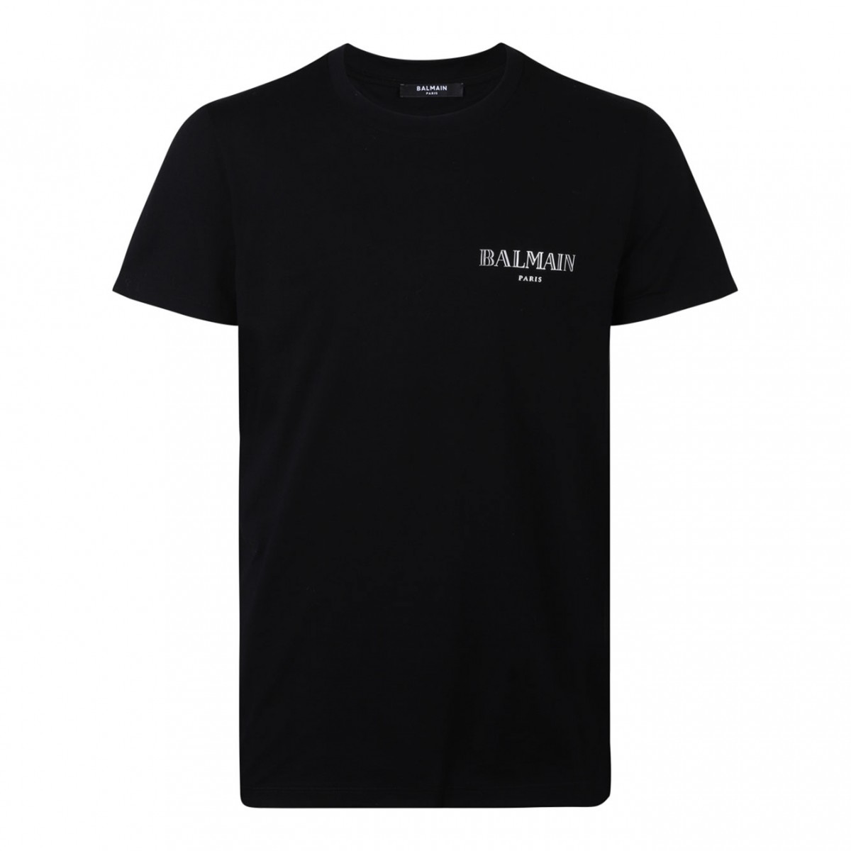 Black Logo Applique T-Shirt