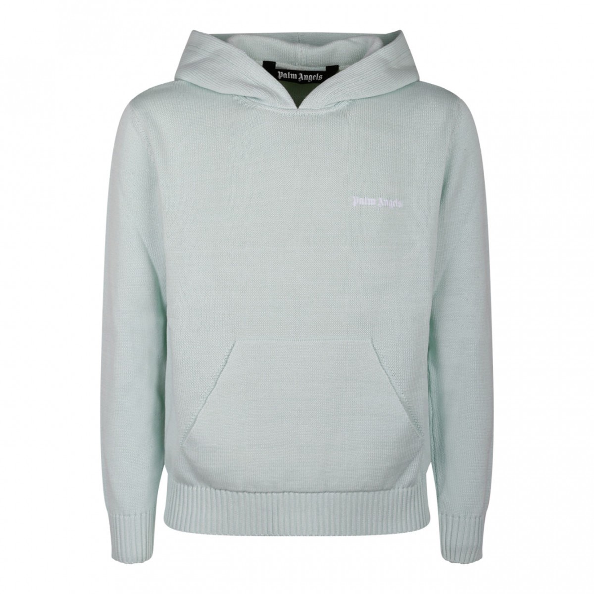 Palm Angels Mint Cotton Hoodie