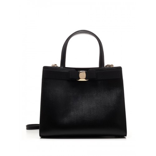 Black Vara Shoulder Bag