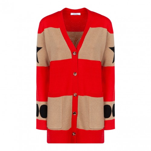 Red Valido Cardigan