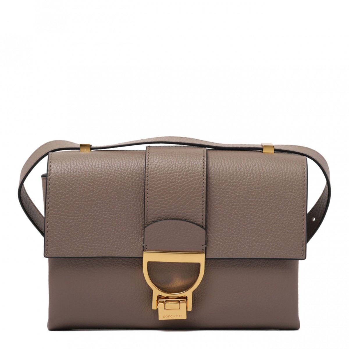 Warm Taupe Arlettis Crossbody Bag