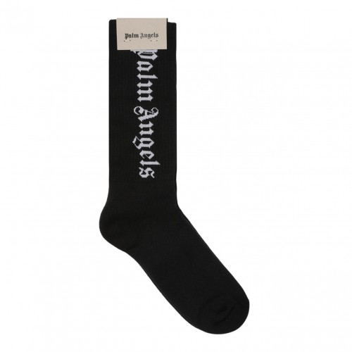 Intarsia Logo Socks