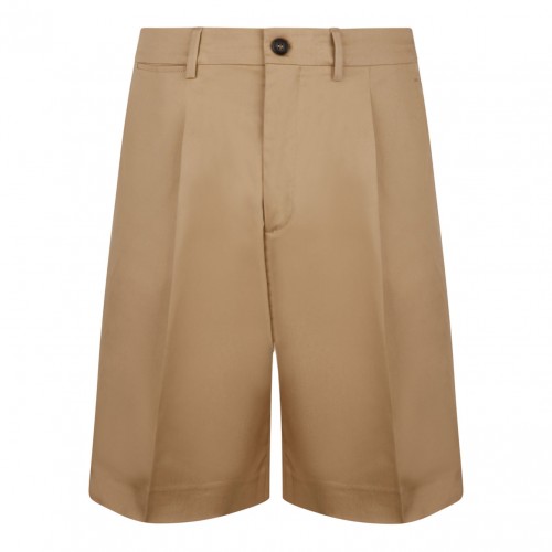 Beige Bermuda Shorts