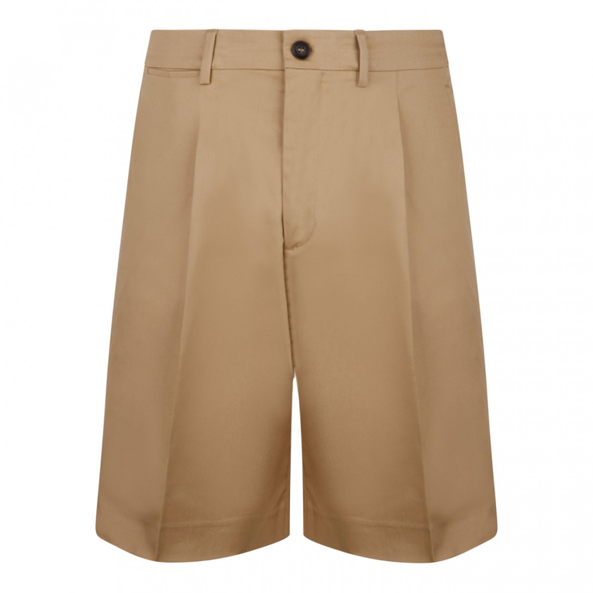 Beige Bermuda Shorts