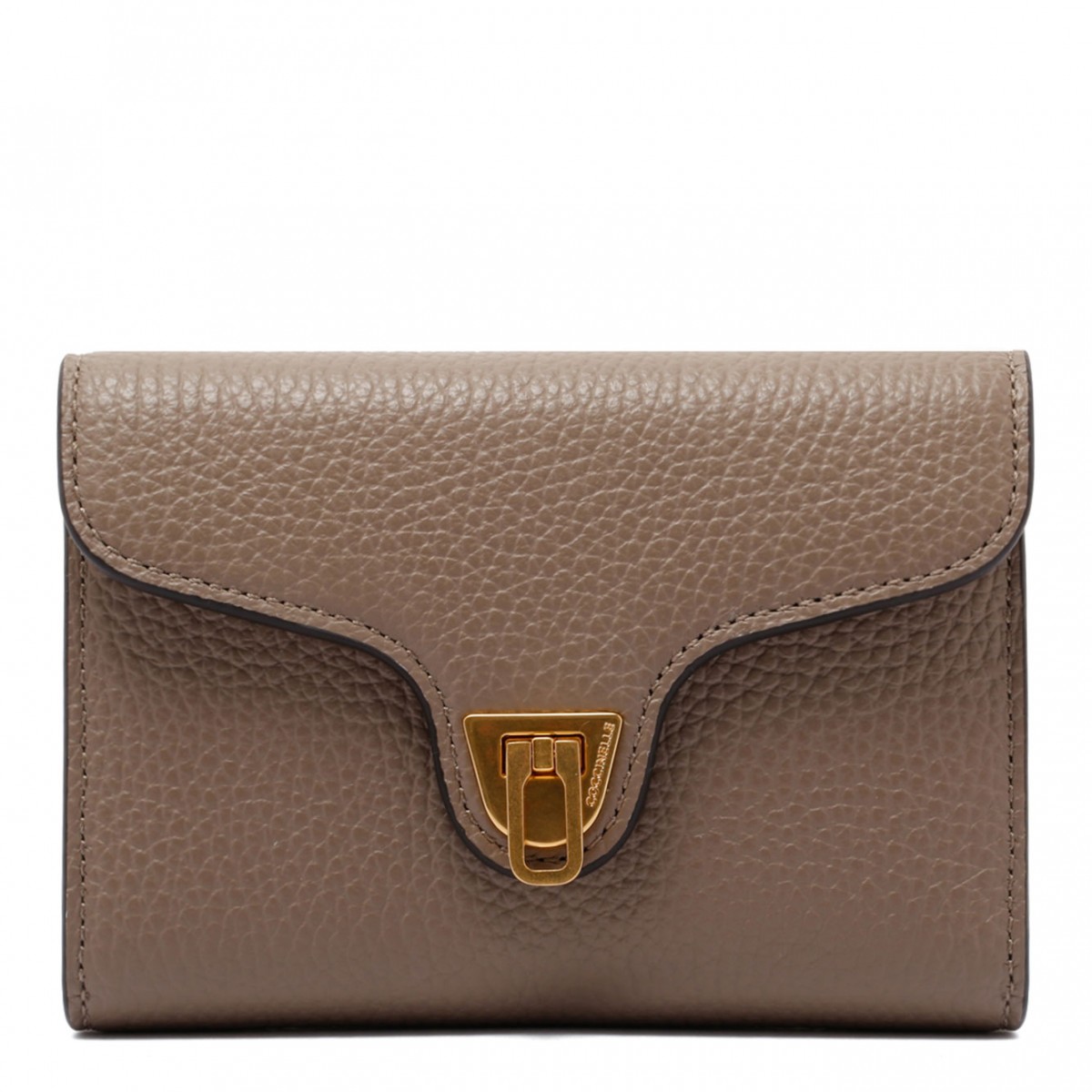 Warm Taupe Beat Soft Wallet