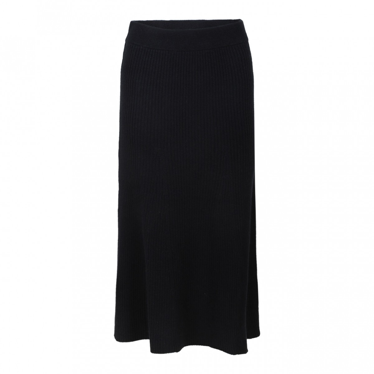 Black Midi Skirt