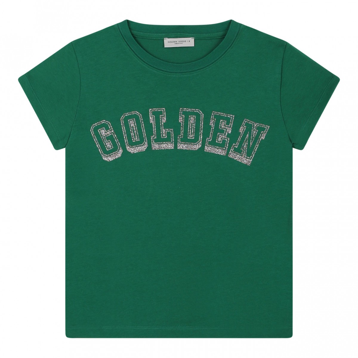 Green Logo Print T-Shirt