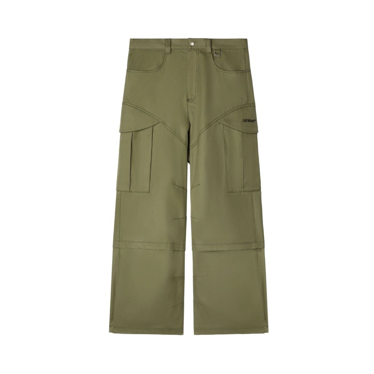 Green Cargo Trousers