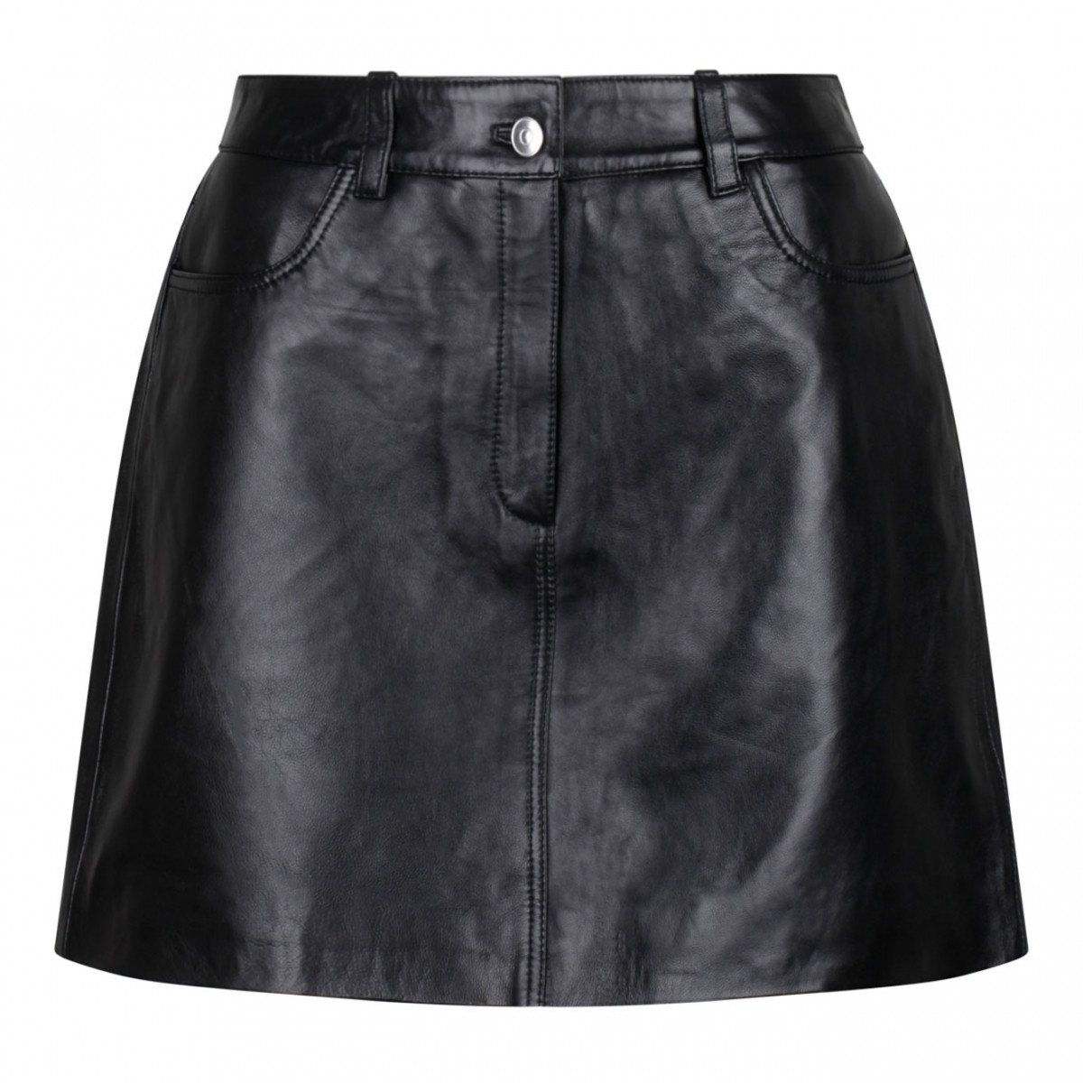 Leather Mini Skirt