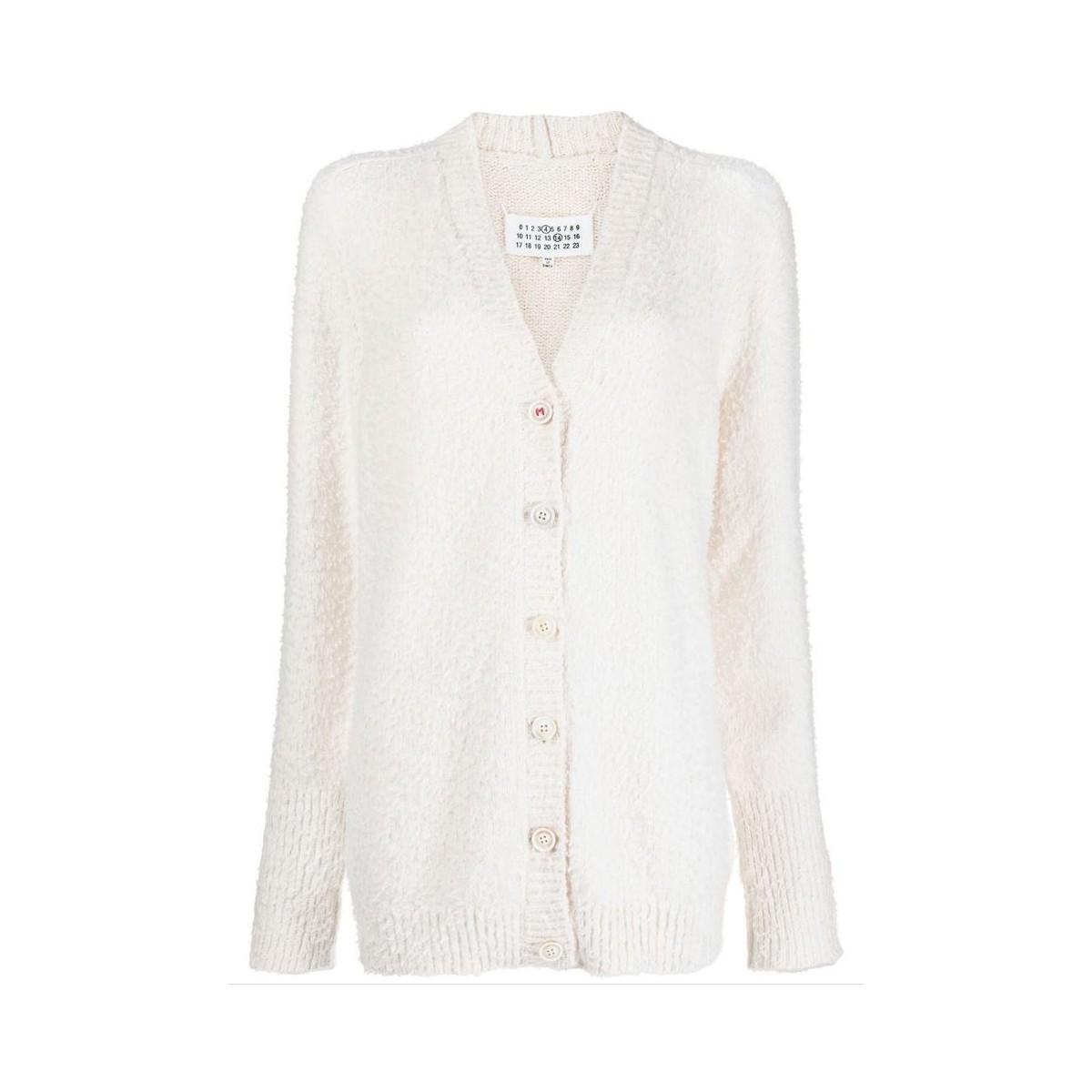 White Knitted Cardigan