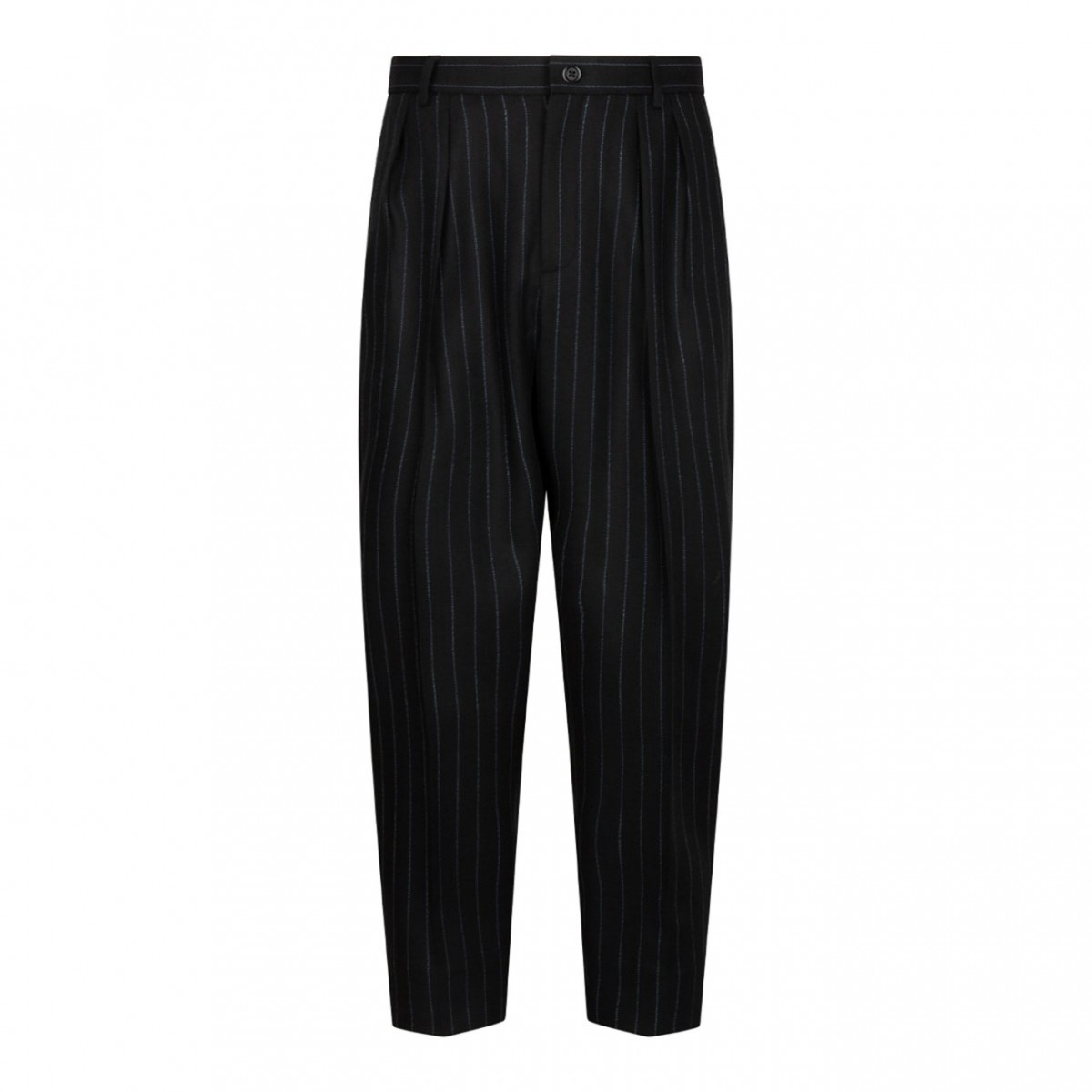 Black Pinstripe Pants