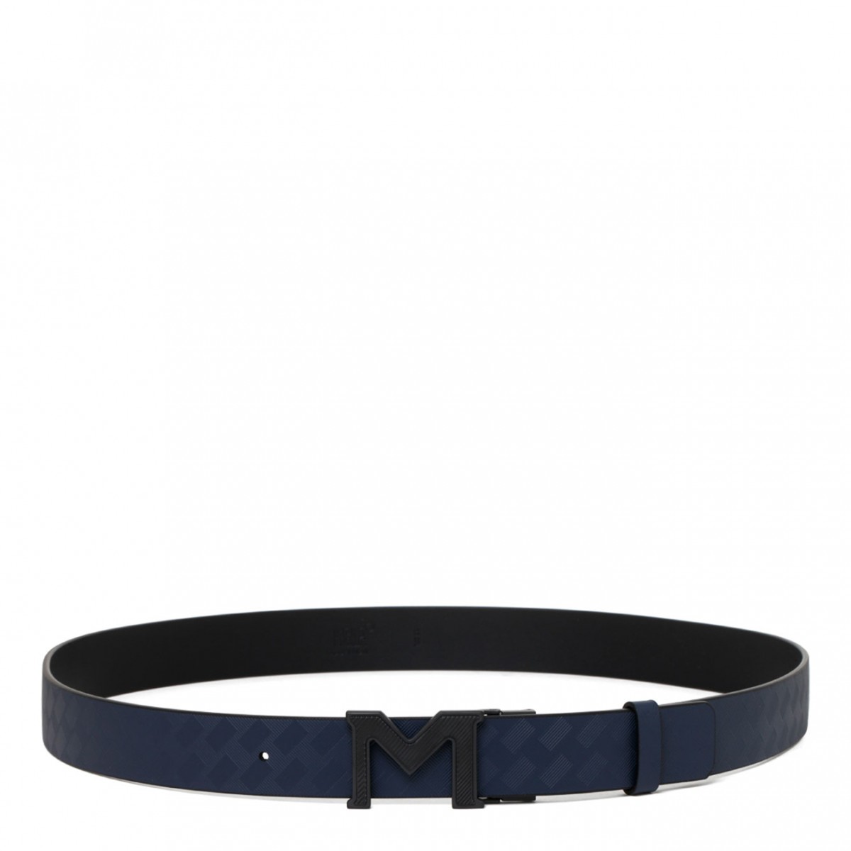 Montblanc Blanc Blue 3.0 Buckle Belt