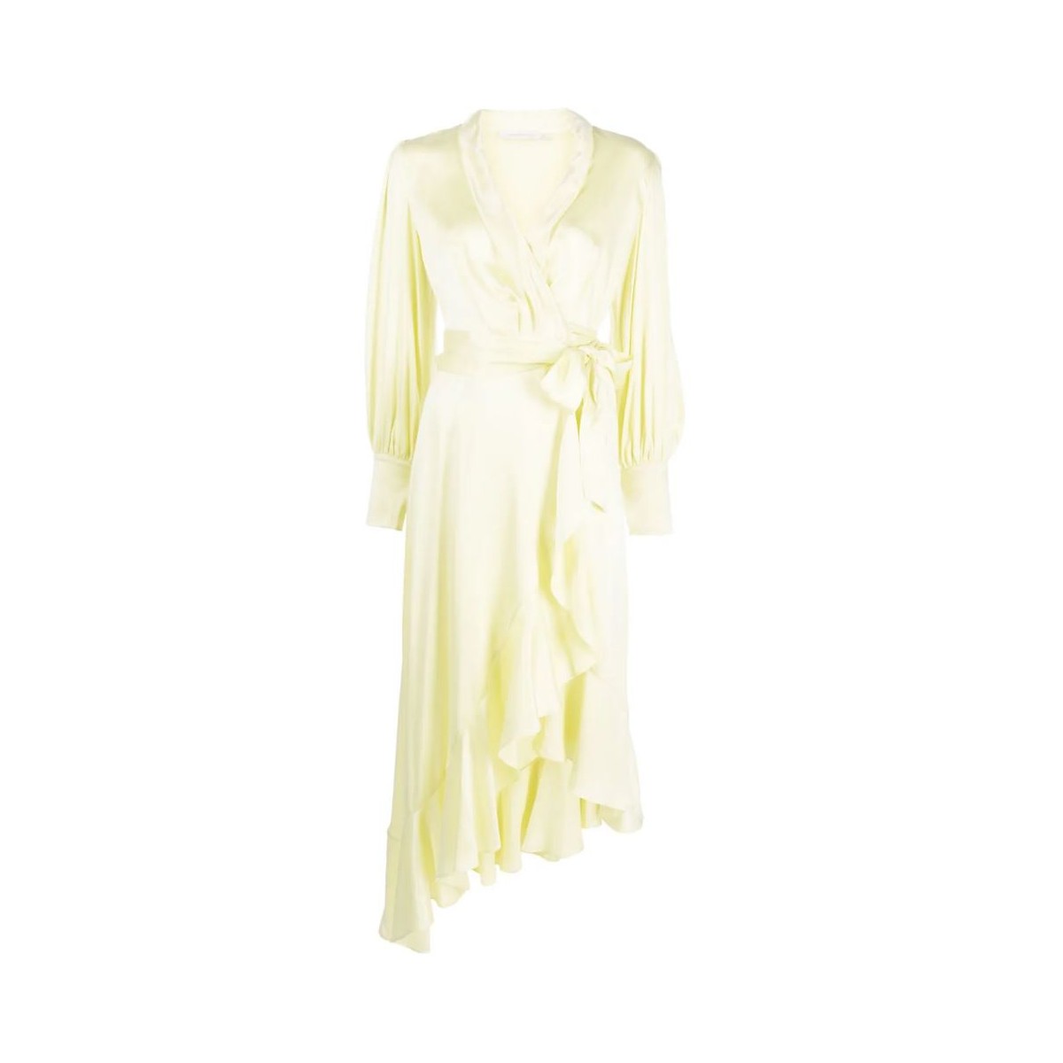 Lemon Wrap Dress