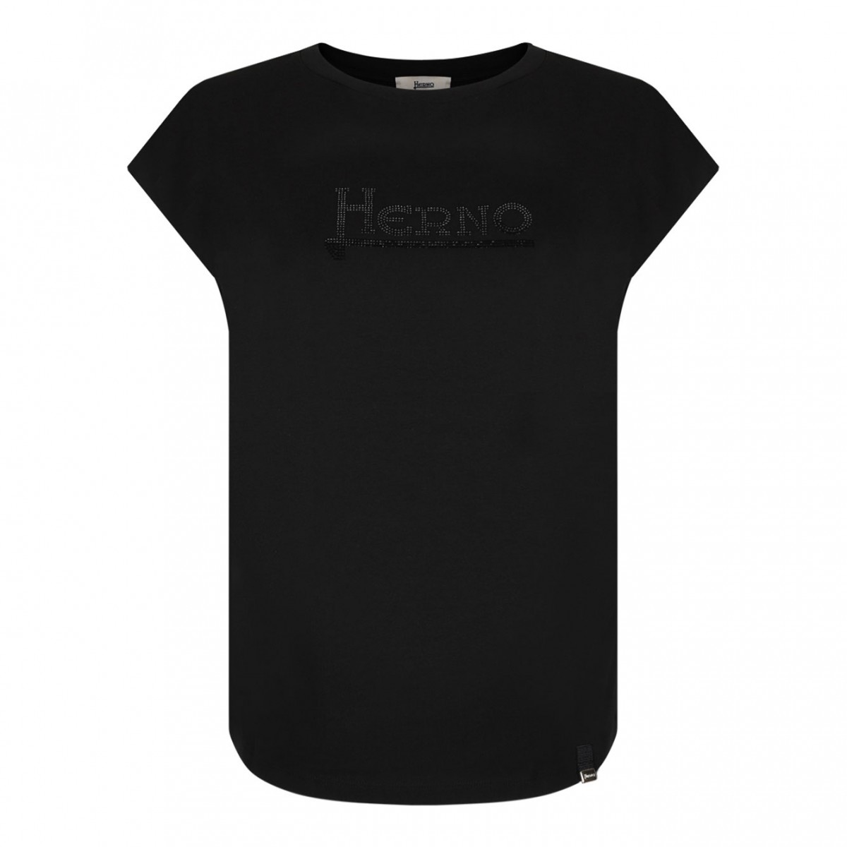 Black Logo Print T-Shirt