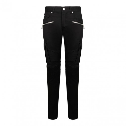 Black Skinny Leg Trousers