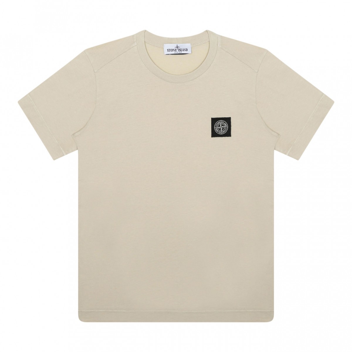 Natural Beige Short Sleeve T-Shirt