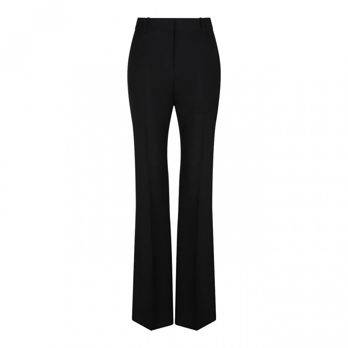 Black Tailored Bootcut Trousers