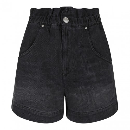 Faded Black Titea Shorts