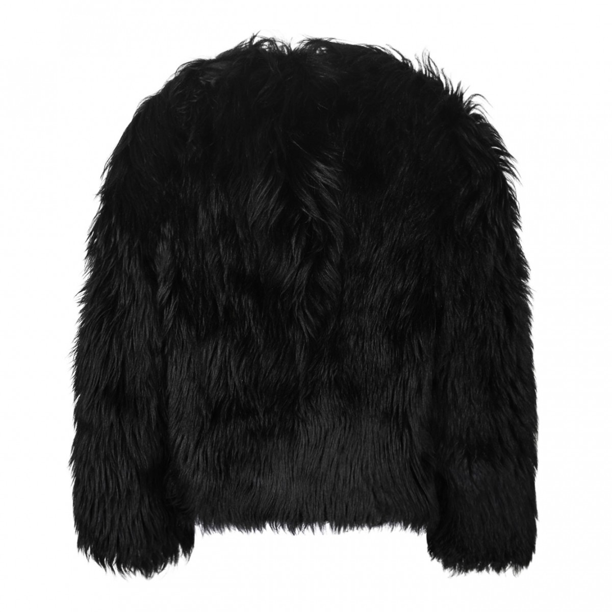 Black Shearling Fur Jacket