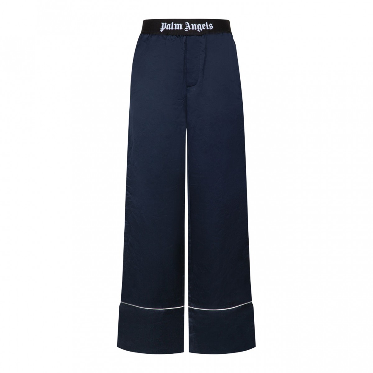 Palm Angels Navy Blue Soiree Pyjama Pants