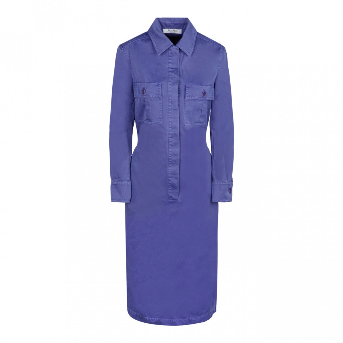 Lavender Shirt Dress