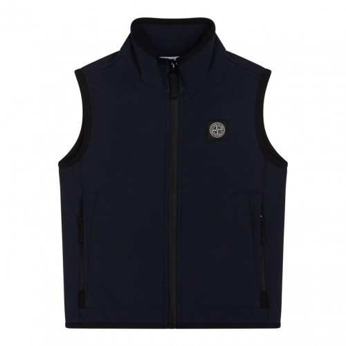 Stone Island Navy Blue Logo...