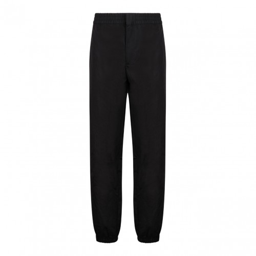 Black Cotton Trousers