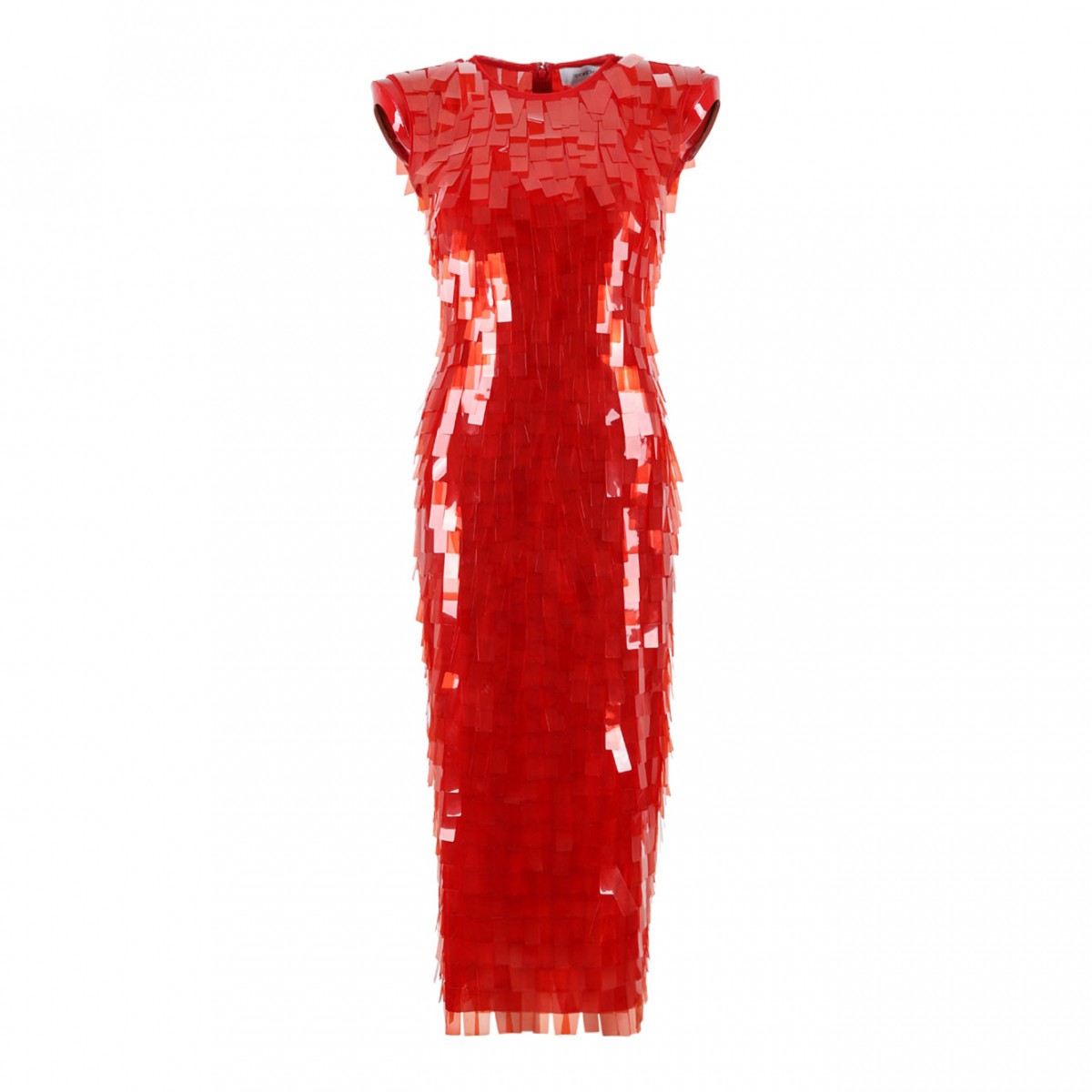 Red Sequinned Dress