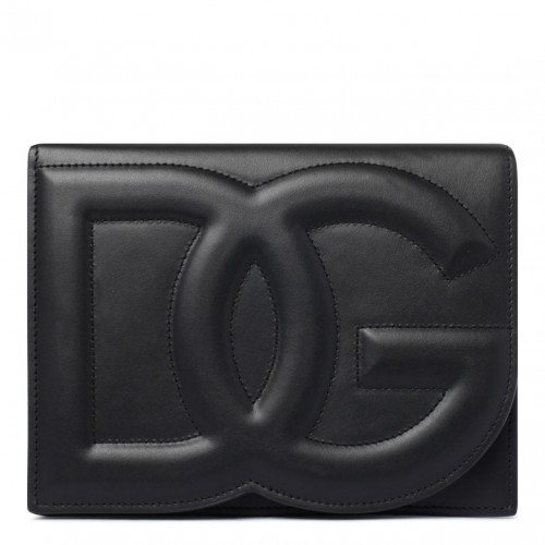 White DG Logo Crossbody Bag