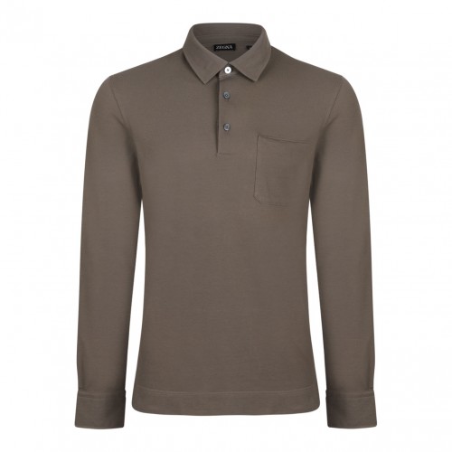 Khaki Polo Shirt