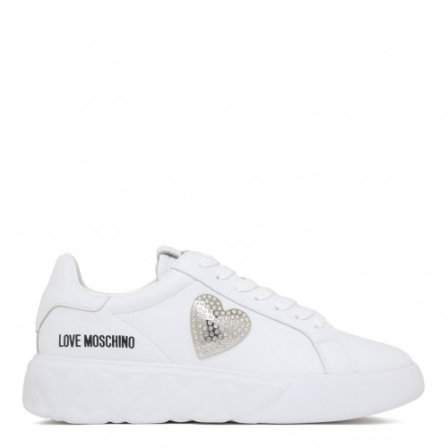 Love Moschino White Low Top...