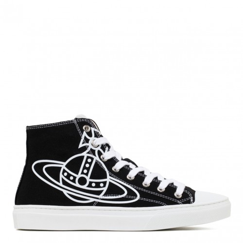 Black Plimsoll High Top...