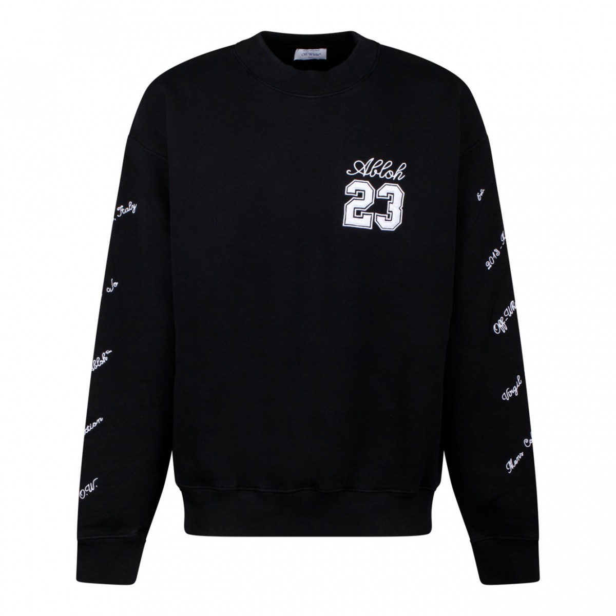 Off White 24 Logo Skate Sweatshirt