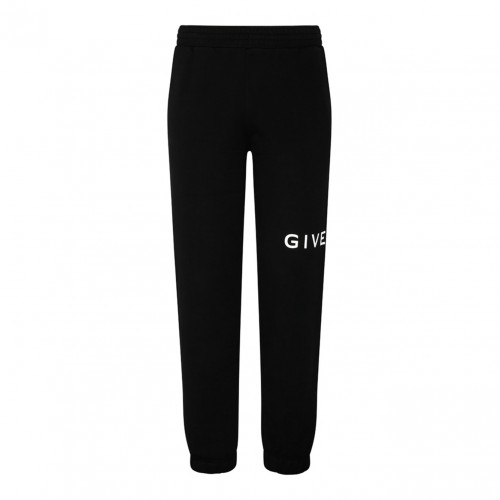 Black Track Trousers