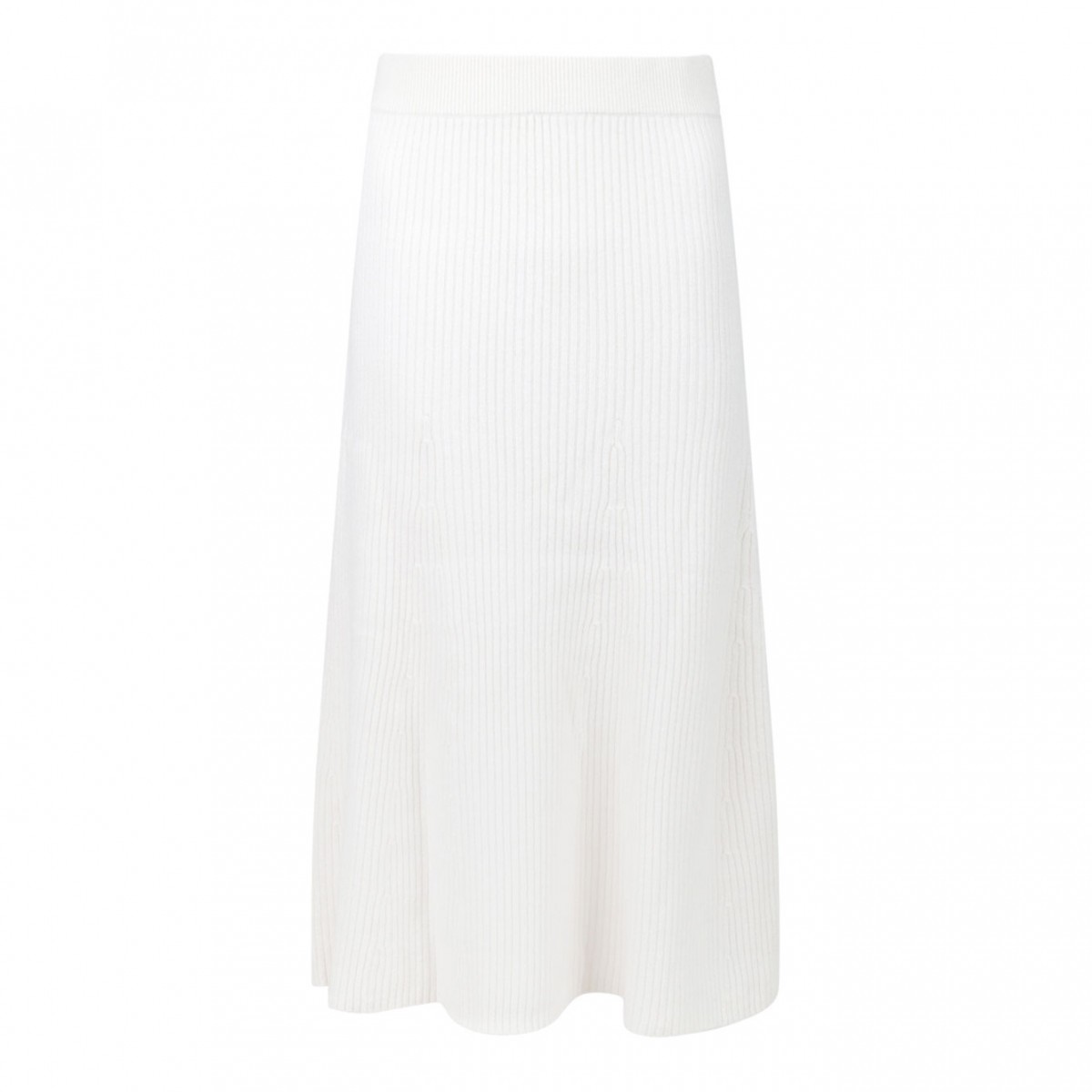 White Midi Skirt