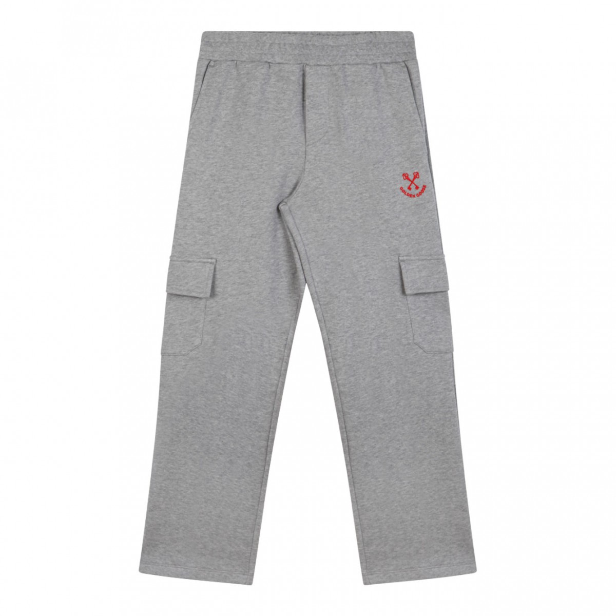 Grey Cargo Jogging Trousers