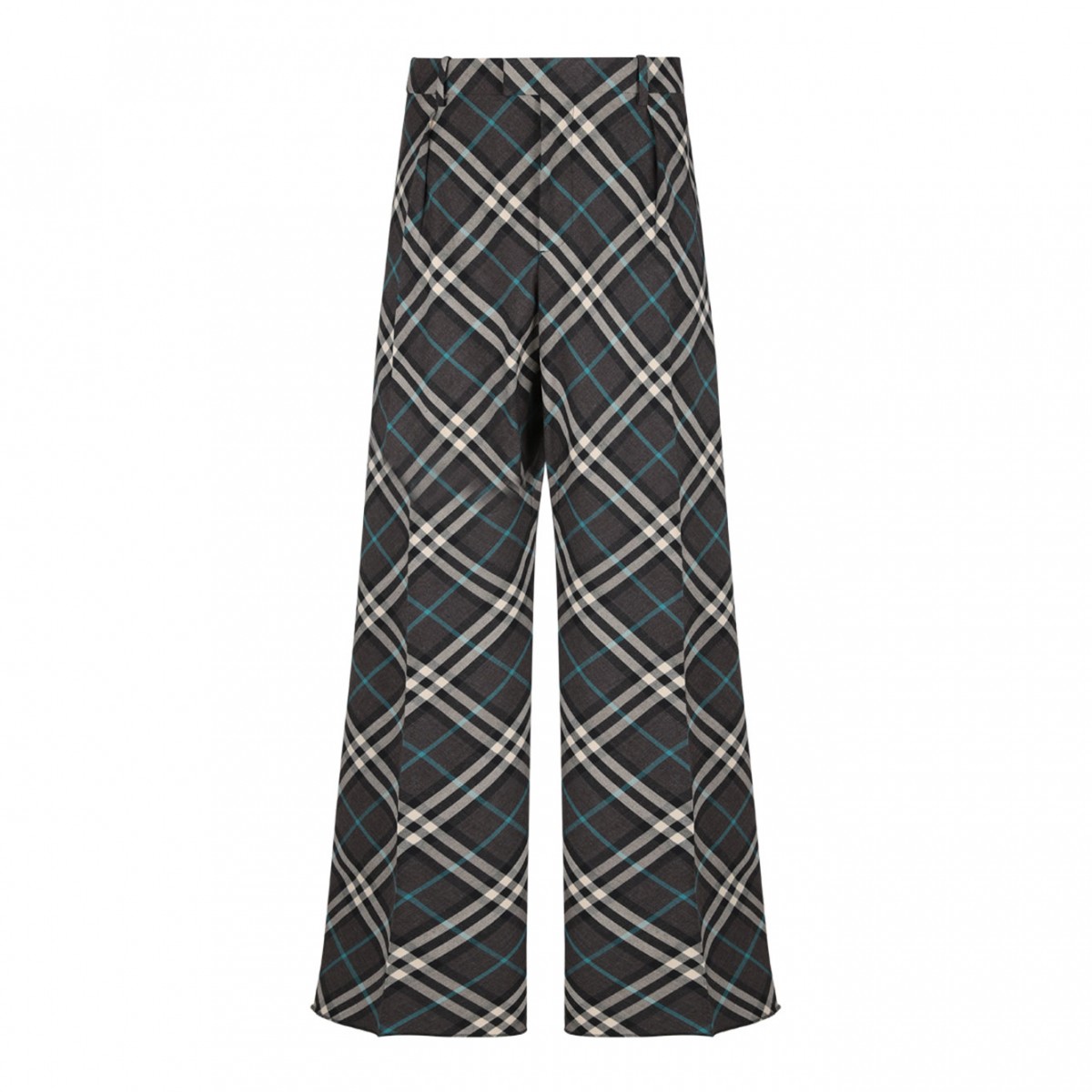 Check Pattern Trousers