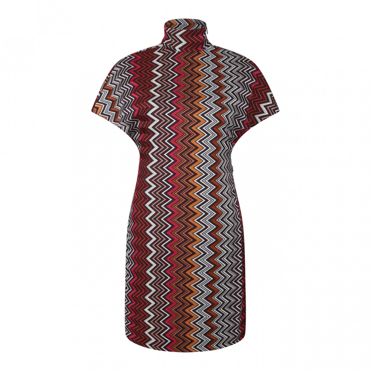 Multicolour ZigZag Mini Dress