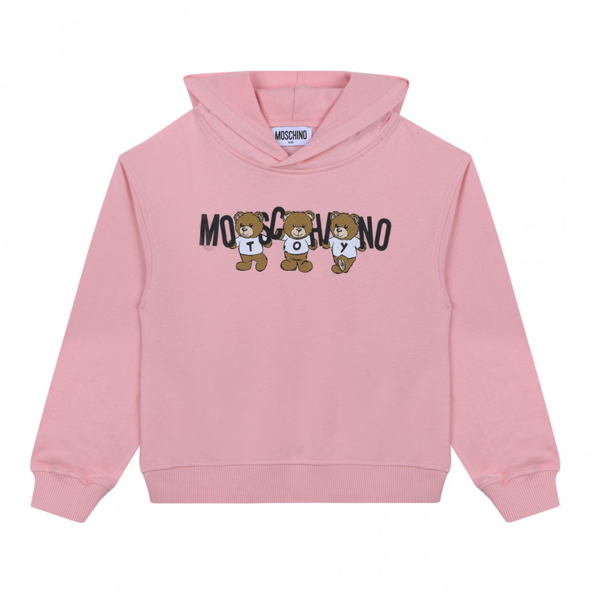 Pink Teddy Bear Hoodie