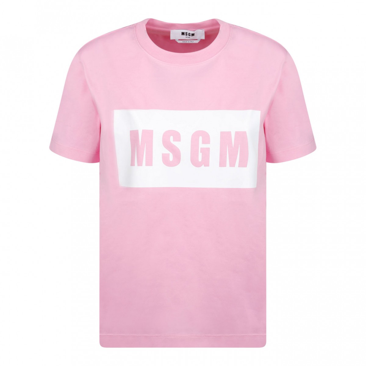 Pink Logo Print T-Shirt