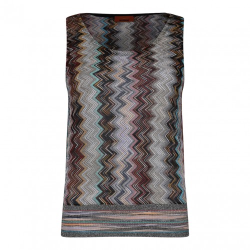 Multicolour ZigZag Top