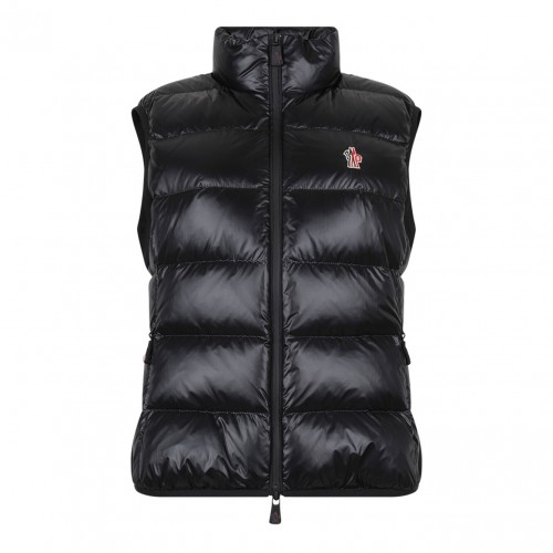 Black Logo Patch Gilet