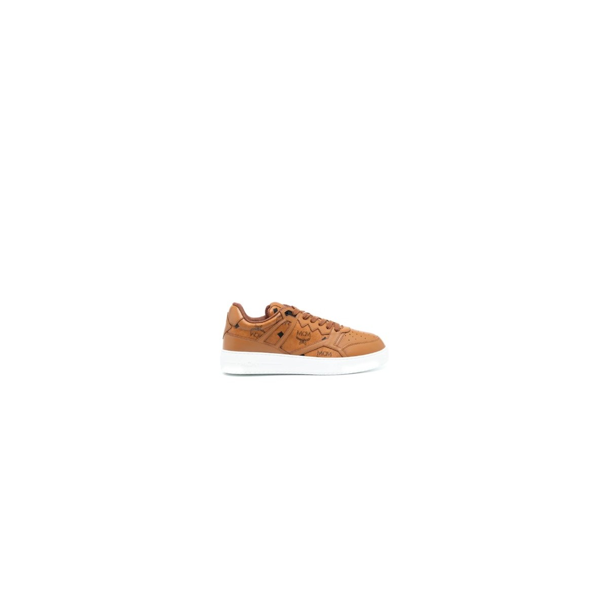 White and Brown Neo Terrain Sneakers