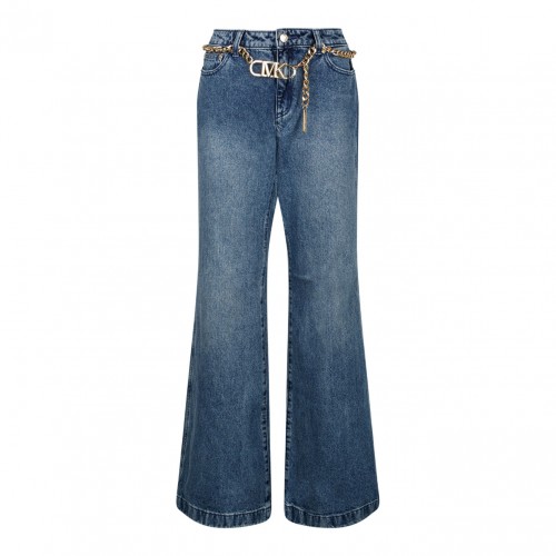 Michael Kors Blue Flared Jeans