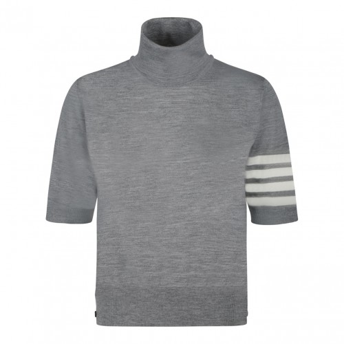 Light Grey Turtleneck Jumper