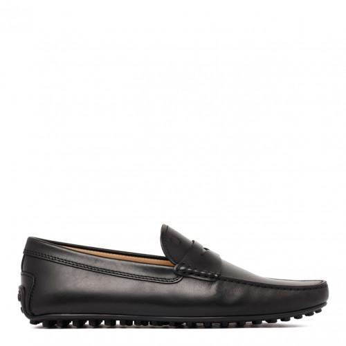 Black City Gommino Loafers