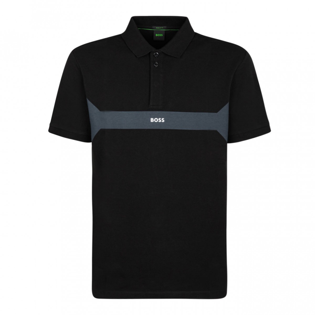 Hugo Boss Black Logo Print Polo Shirt