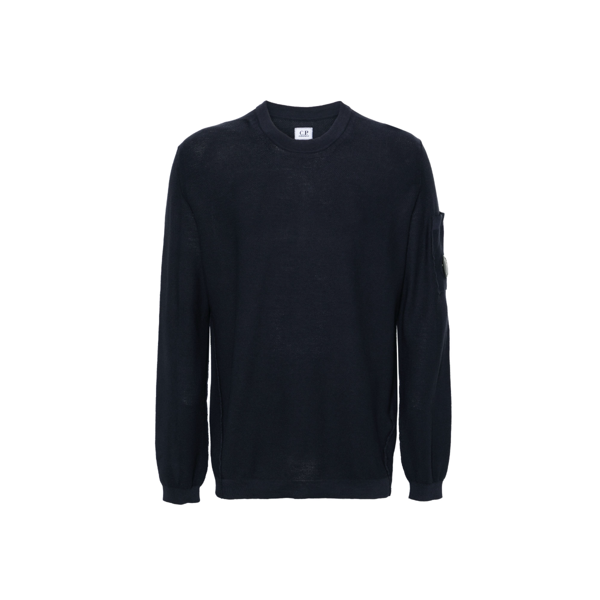 Dark Blue Logo Patch Sweatshirt